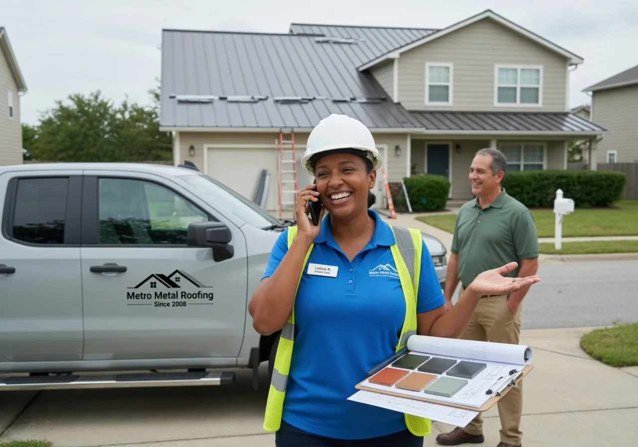 Storm Damage Metal Roof Repair in Bondsville, MA